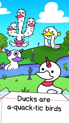 Screenshot 1: Duck Evolution: Merge Game