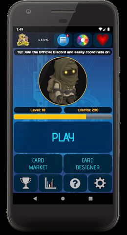 Screenshot 1: Pazaak Cantina: Free Card Game