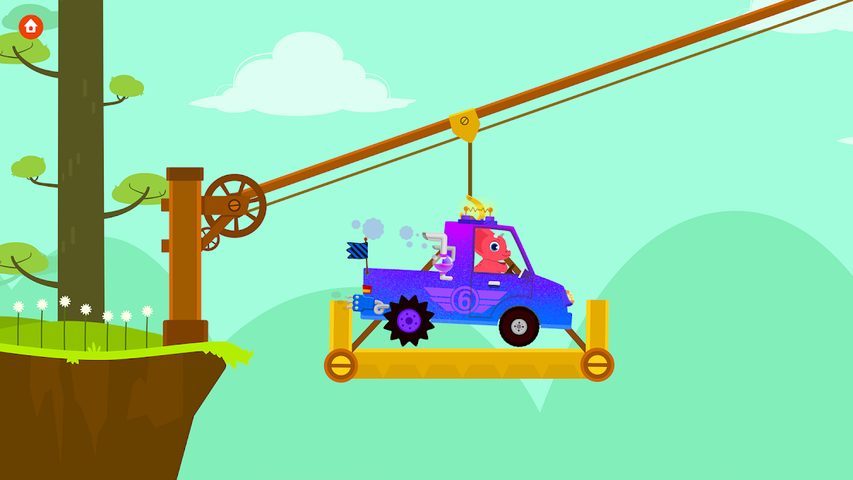 Screenshot 4: Dinosaur Car - Games for kids