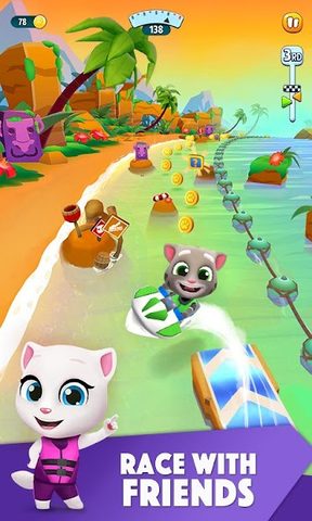 Screenshot 4: Talking Tom Jetski 2
