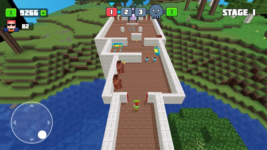 Screenshot 1: Craft Shooter: Blocky World 3D