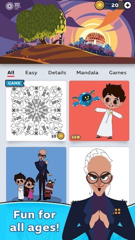 Screenshot 4: Salama's Secret: Color & Play