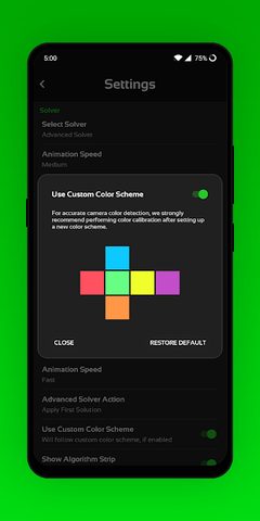 Screenshot 7: CubeX - Cube Solver, Virtual Cube and Timer