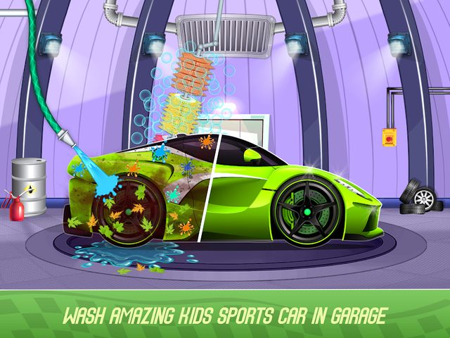 Screenshot 14: Kids Sports Car Wash Garage