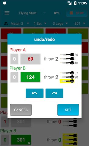 Screenshot 6: Darts Scorecard