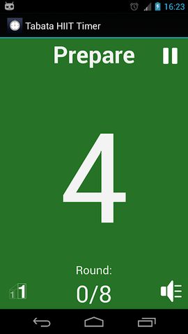 Screenshot 3: Tabata HIIT Timer (Ad free)