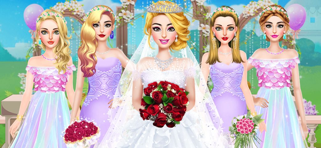Screenshot 1: Wedding Games Fashion Dress Up 4+