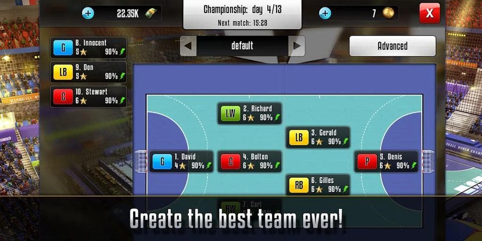 Screenshot 8: Handball Manager