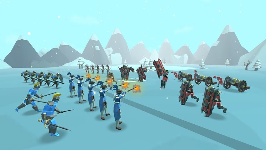 Screenshot 1: Epic Battle Simulator 2