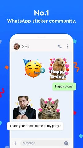 Screenshot 1: Sticker.ly - Sticker Maker