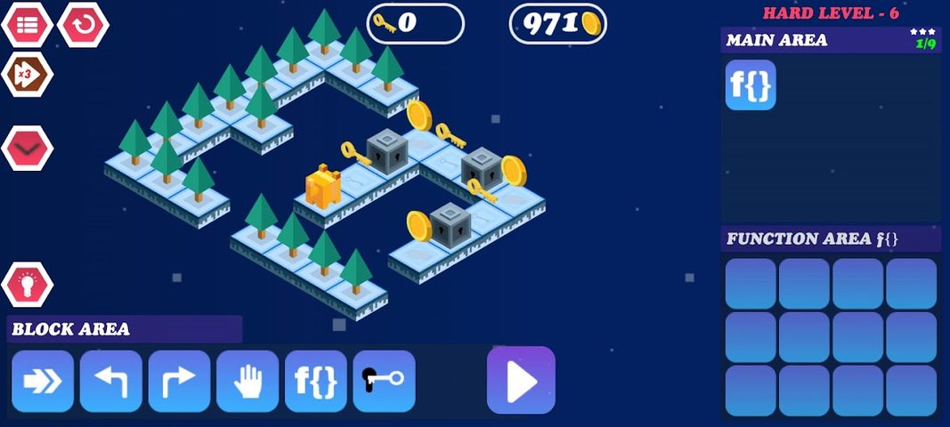 Screenshot 23: Algorithm City : The Snow Code