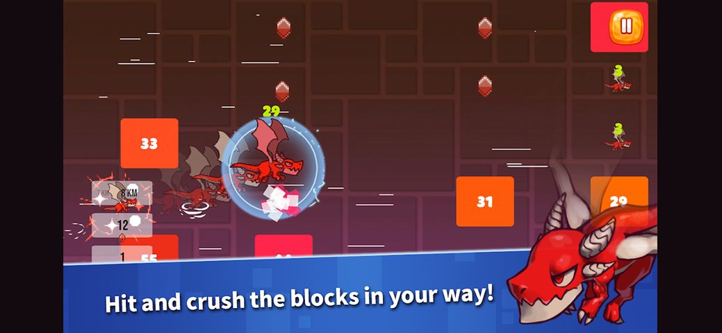 Screenshot 6: Crush the Block : tap tap fly