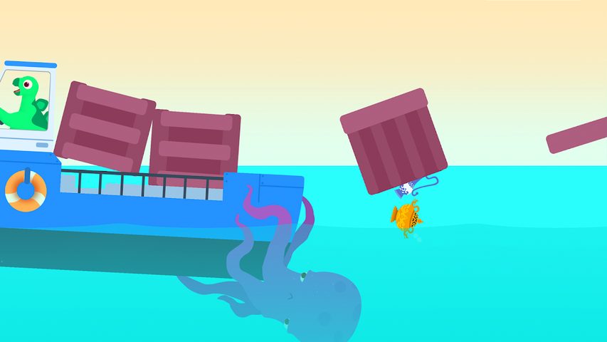 Screenshot 4: Dinosaur Submarine - for kids