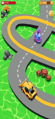 Screenshot 1: Draw Path Color Line Adventure 4+