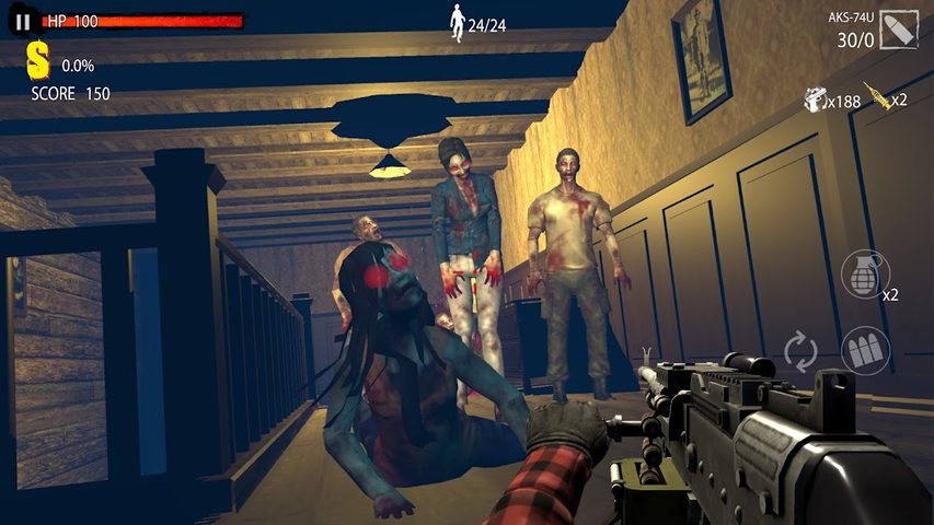Screenshot 23: Zombie Hunter D-Day : Shooting