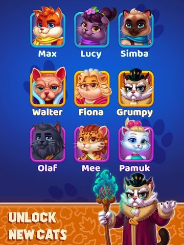 Screenshot 10: Cat Heroes - Match 3 Puzzle