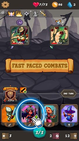 Screenshot 3: Rogue Adventure: Card Battles & Deck Building RPG