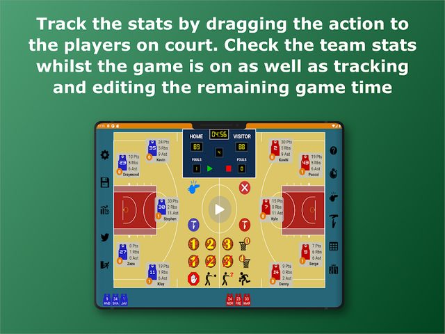 Screenshot 12: Basketball Stats Assistant
