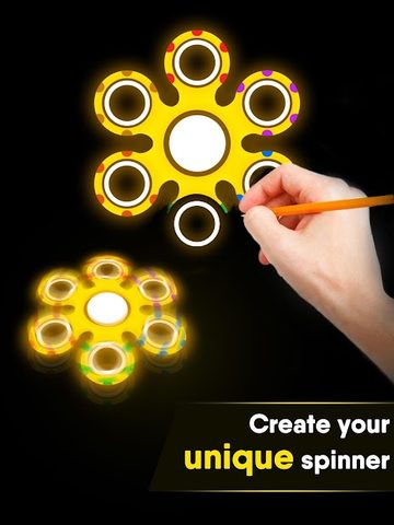 Screenshot 7: Draw Finger Spinner