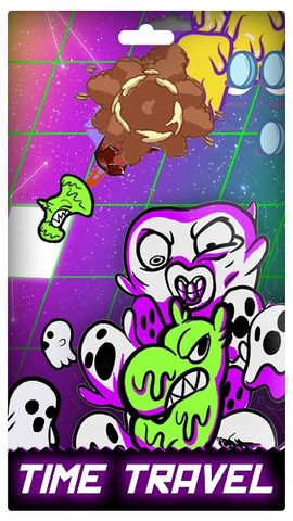 Screenshot 1: Floyd's Sticker Squad - Time Travelling Shooter