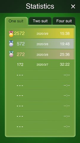 Screenshot 8: Spider Solitaire 2021