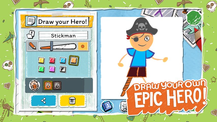 Screenshot 1: Draw a Stickman: EPIC 3
