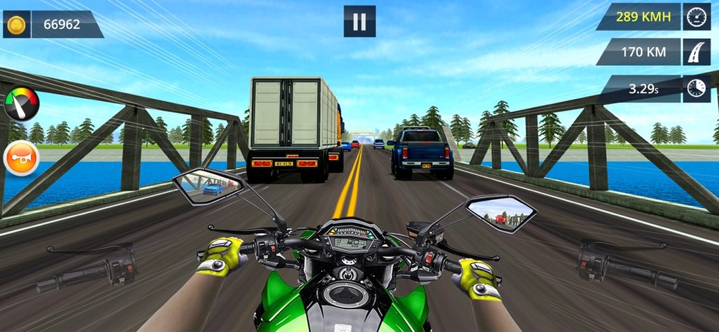 Screenshot 4: Moto Rider King– Highway Racer 4+
