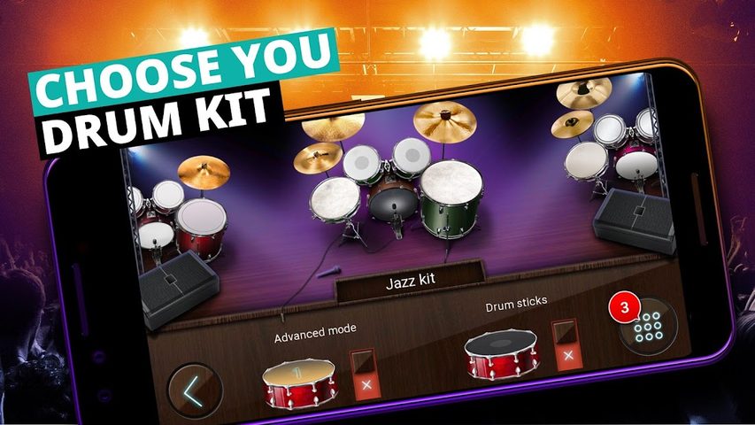 Screenshot 4: Drum Kit Music Games Simulator