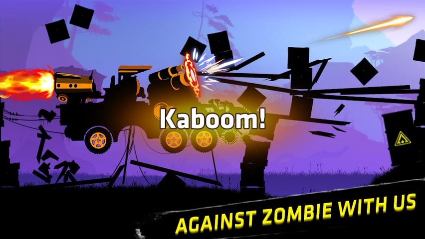 Screenshot 2: Stickman Racer: Survival Zombie