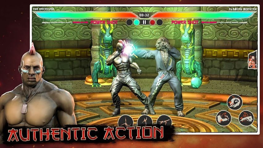 Screenshot 4: Kung Fu Mortal Fighting Games