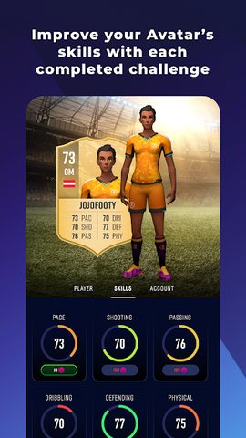 Screenshot 4: Just Football - Challenges, Skills & Gaming