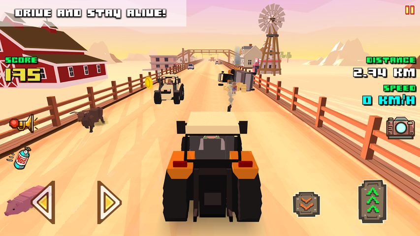 Screenshot 16: Blocky Farm Racing & Simulator