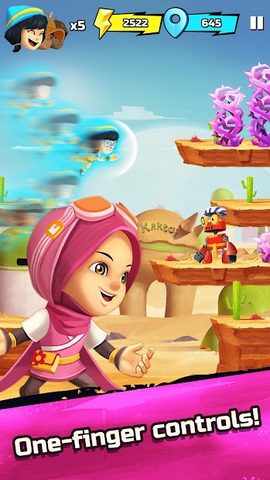 Screenshot 2: BoBoiBoy Galaxy Run