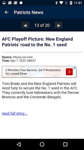 Screenshot 2: Football News - Patriots