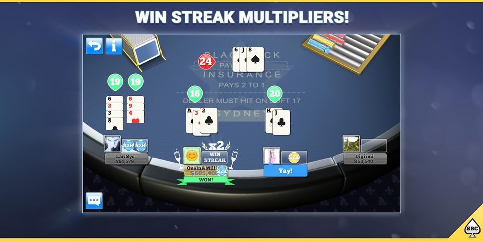 Screenshot 3: Super Blackjack Champs