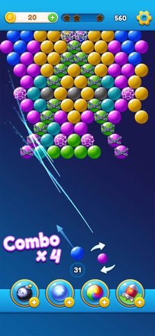 Screenshot 2: Bubble Shooter Relaxing 4+