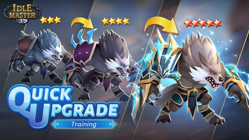 Screenshot 2: Idle Master- AFK Hero & Arena