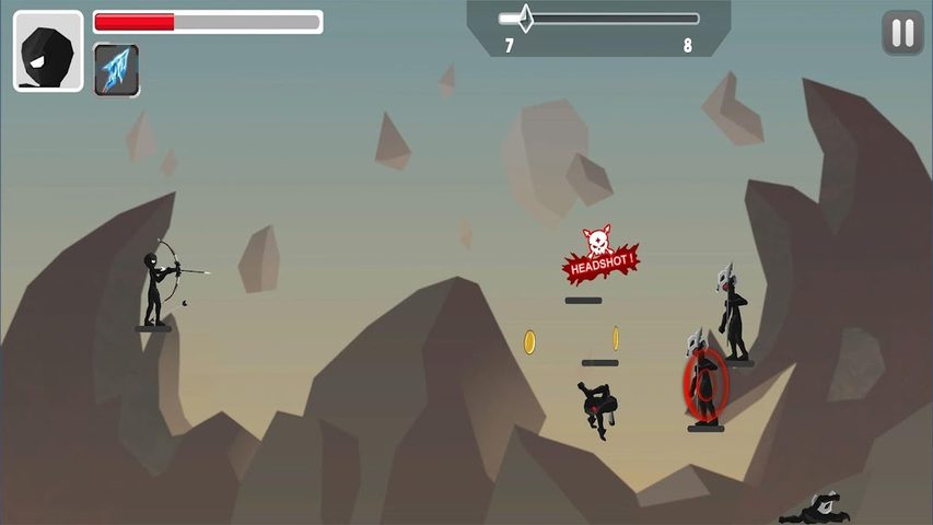 Screenshot 5: Stickman Bow: Element Archer