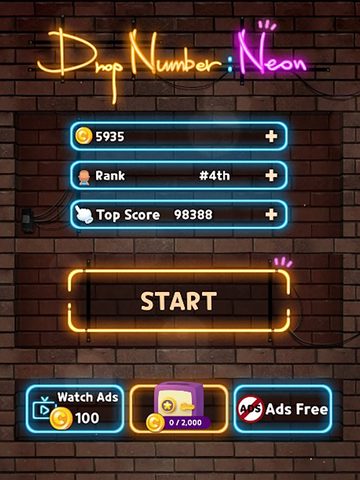 Screenshot 23: Drop Number™: Neon 2048