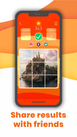 Screenshot 6: Fifteen 15 puzzle game - sliding tiles app