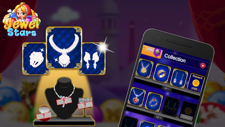 Screenshot 3: Jewel Stars-Link Puzzle Game