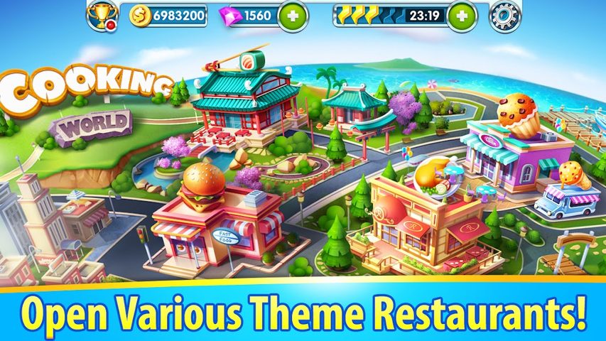 Screenshot 8: Cooking World Crazy Diner Mama