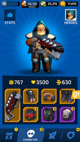 Screenshot 1: Impossible Space: A Space Hero