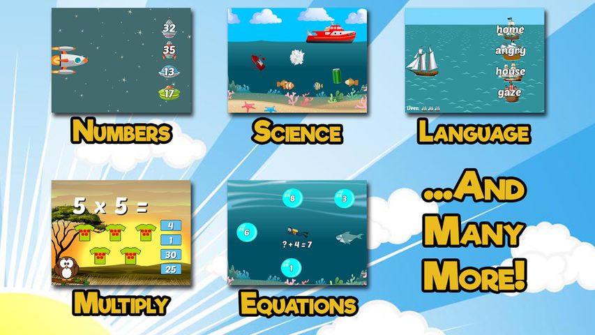 Screenshot 2: Second Grade Learning Games