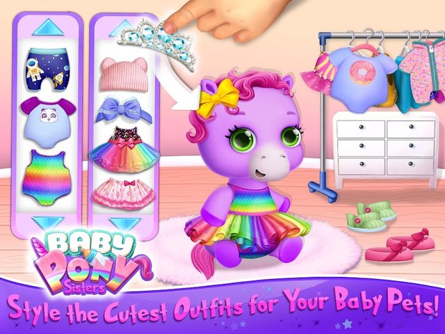 Screenshot 17: Baby Pony Sisters - Virtual Pet Care & Horse Nanny