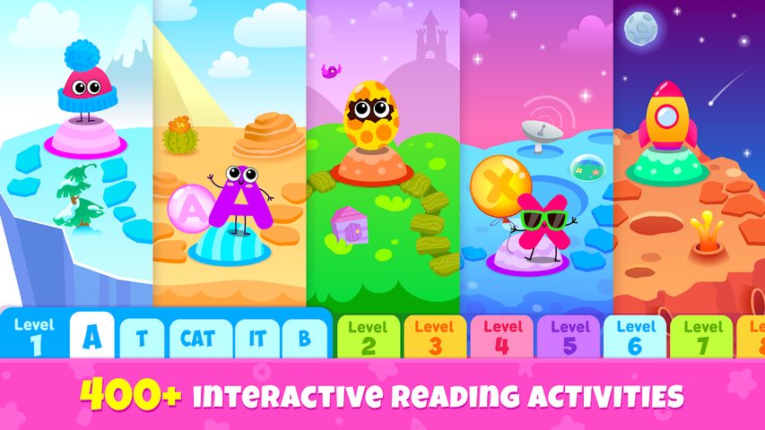 Screenshot 2: Learn to Read! ABC Letters, Phonics Games for Kids