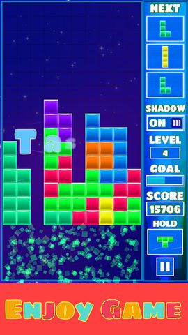 Screenshot 3: Tetra Block Blitz Puzzle