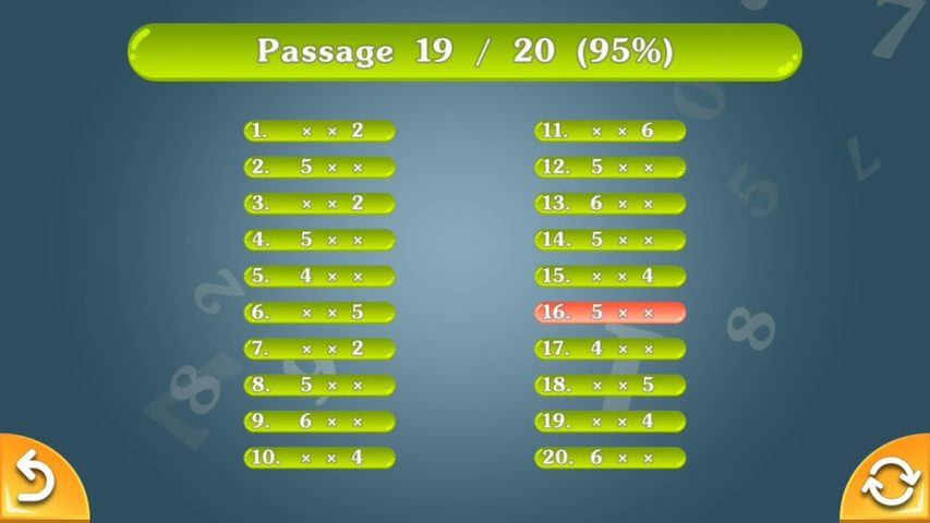 Screenshot 4: Learning to count numbers from 0 to 100
