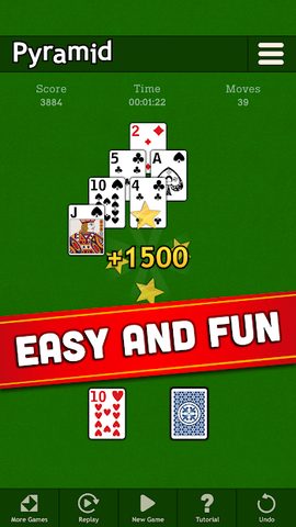 Screenshot 3: Pyramid Solitaire
