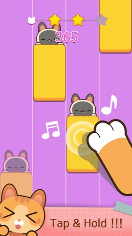 Screenshot 2: Piano Cat Tiles - Room Design